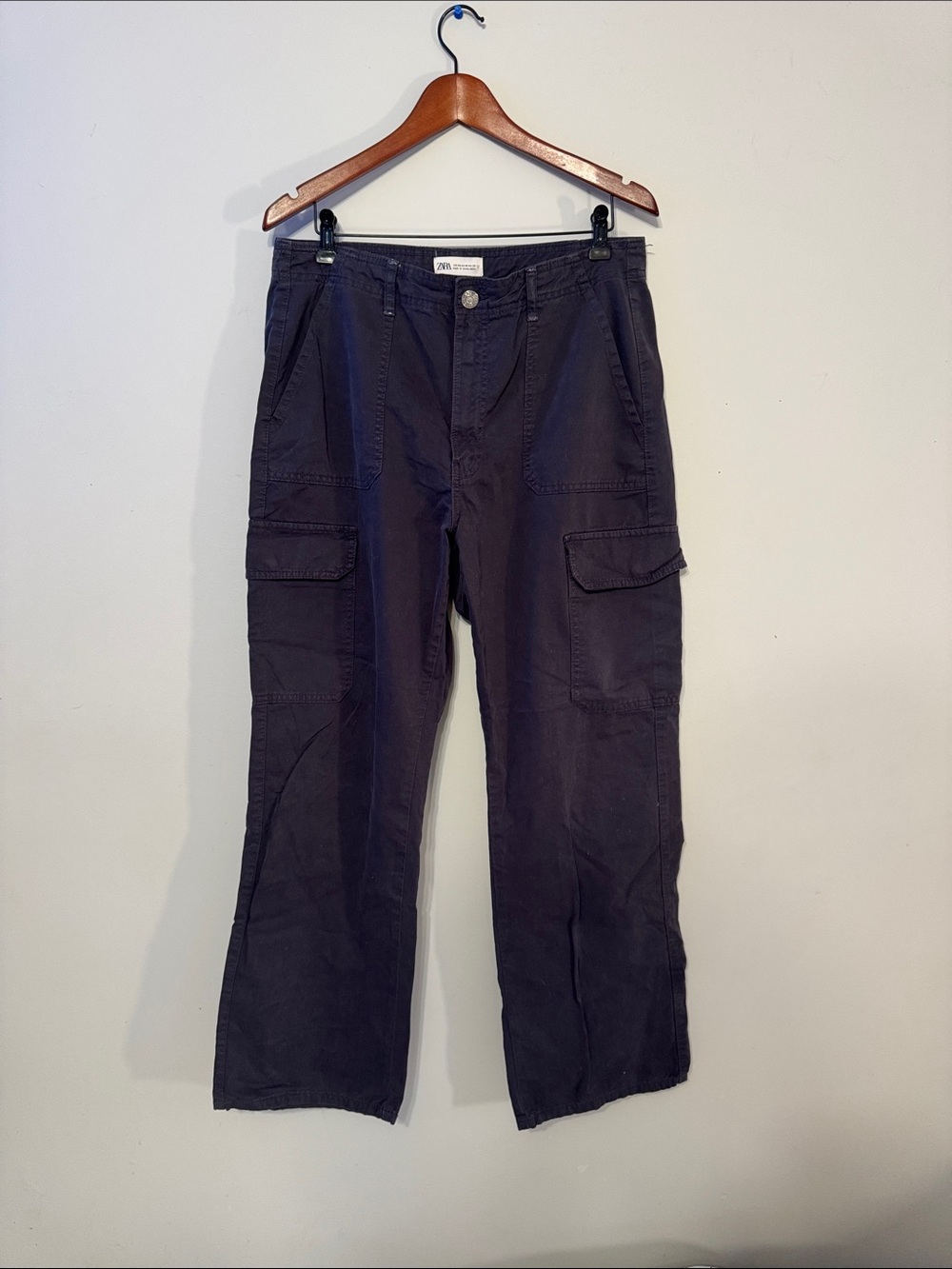 Zara Men's Cargo Pants - Black